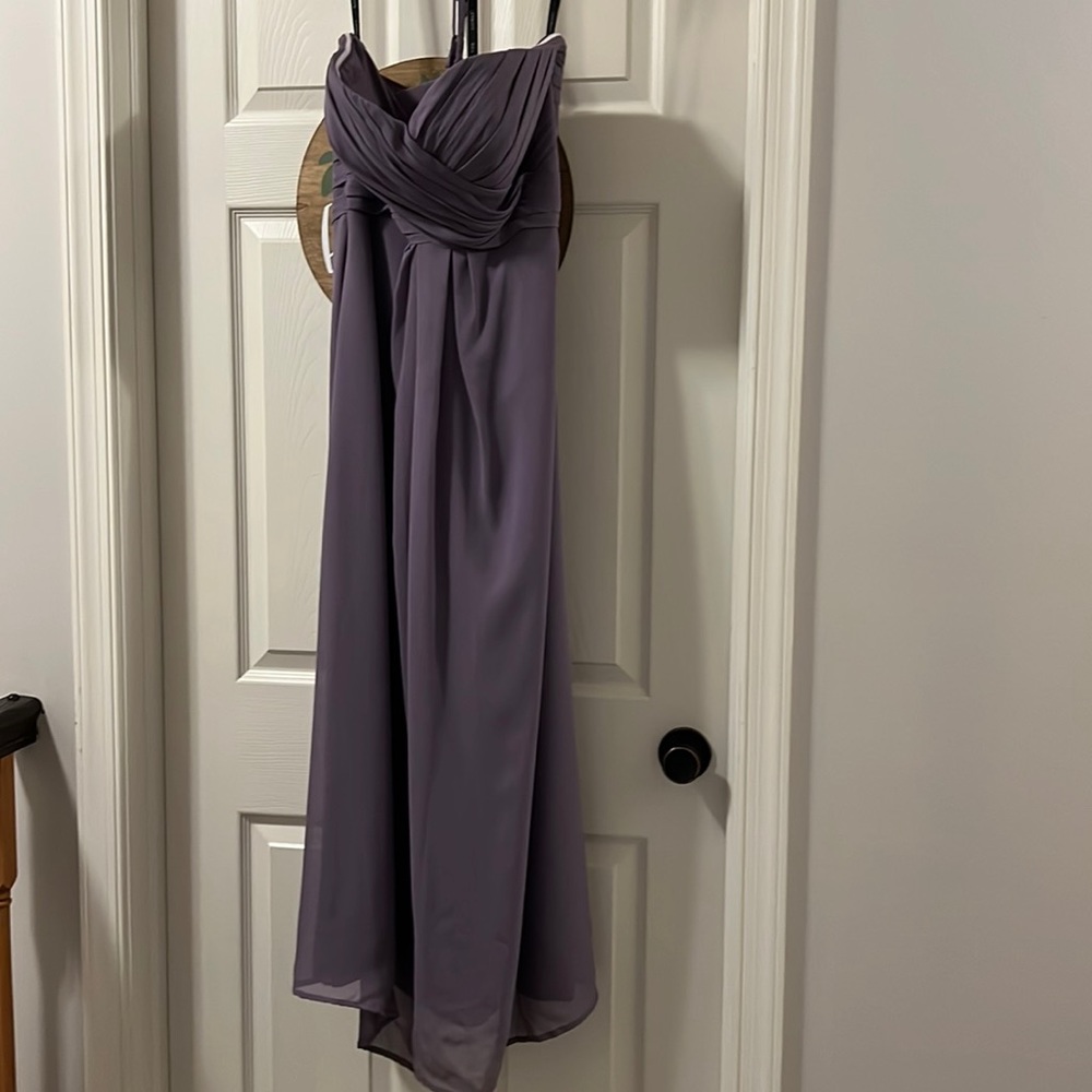✨Worn once✨ Bill Levkoff Lilac Bridesmaid Dress 👗